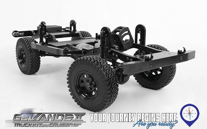 RC4WD Gelande II Truck Kit w/Cruiser Body Set Z-K0051