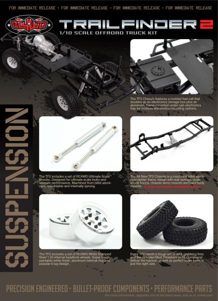 RC4WD ZK0054 Trail Finder 2 Truck Kit Z-K0054