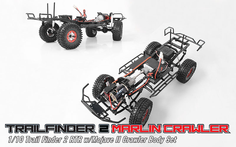 RC4WD Marlin Crawlers Trail Finder 2 RTR w/Mojave II Crawler Body Set Z-RTR0034