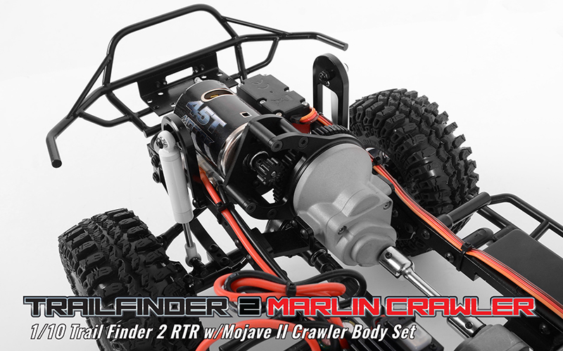 RC4WD Marlin Crawlers Trail Finder 2 RTR w/Mojave II Crawler Body Set Z-RTR0034