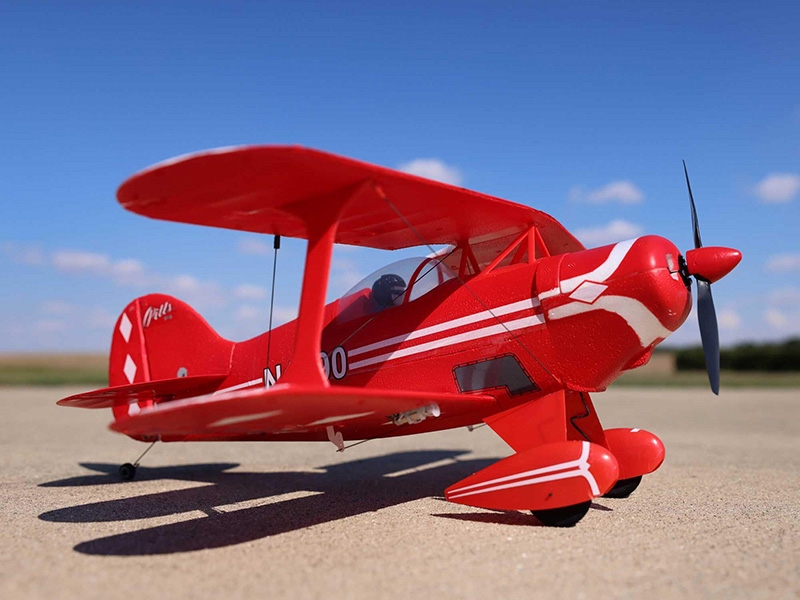 E-Flite UMX Pitts S-1S BNF Basic with AS3X and SAFE Select A-EFLU15250