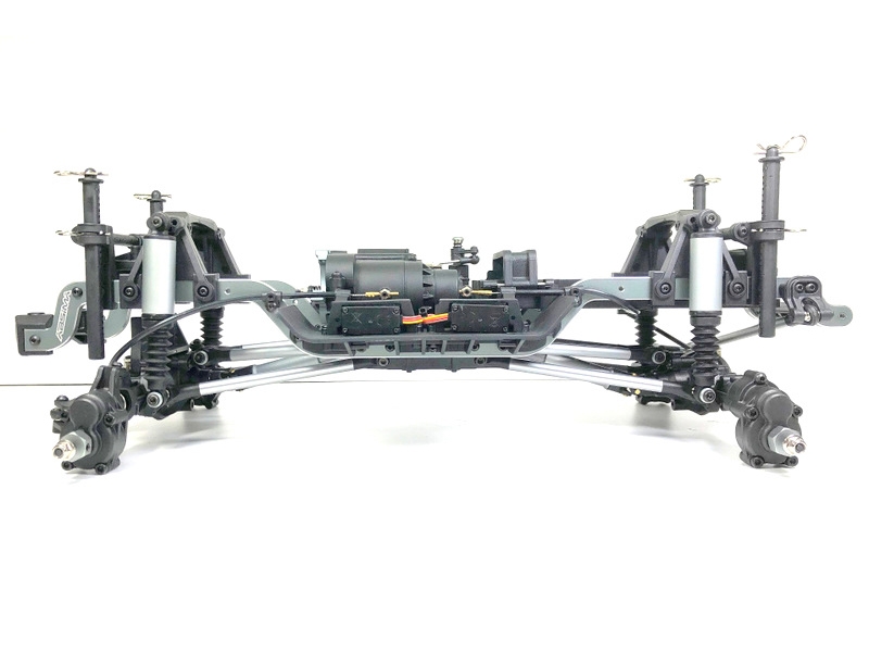 Absima CR3.4 Crawler Pre-Assembled Chassis with Bronco Style Shell - Orange 12014-ORANGE