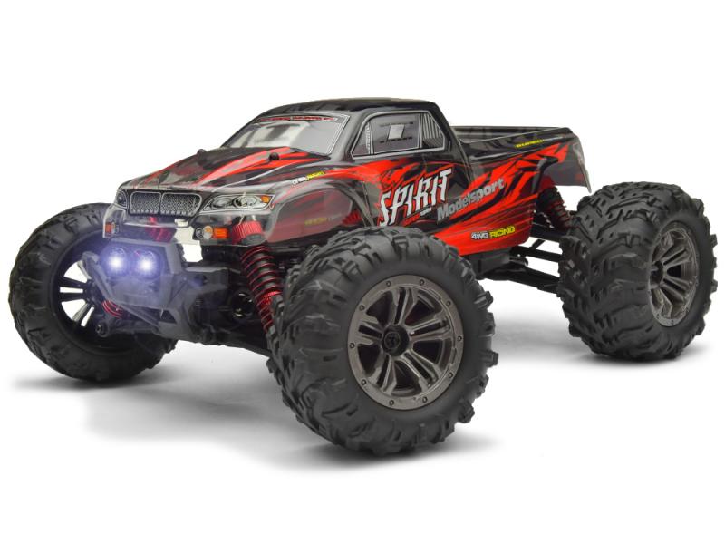 Absima Spirit 1/16 High Speed Monster Truck - Red 16001