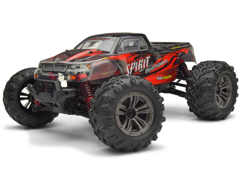 Absima Spirit 1/16 High Speed Monster Truck - Red 16001