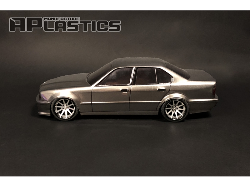 APlastics BMW E34 Sedan Clear Bodyshell E34S