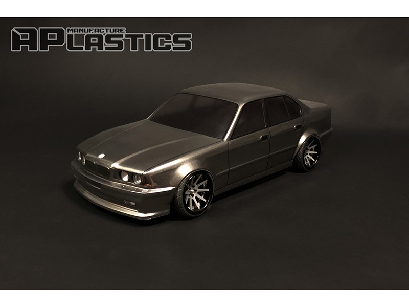 APlastics BMW E34 Sedan Clear Bodyshell E34S