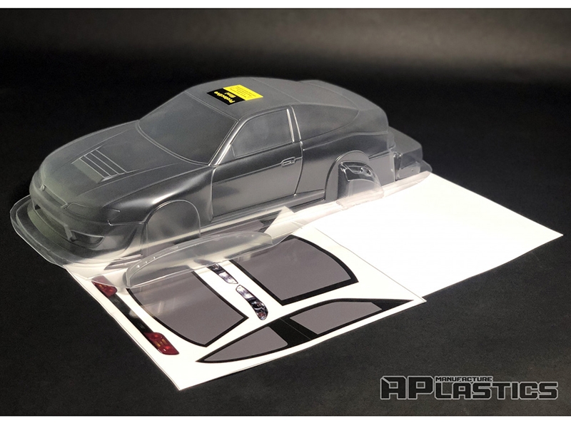 APlastics Nissan Sileighty S15 Clear Bodyshell