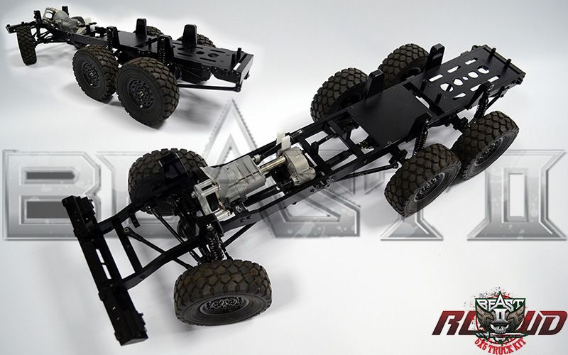 rc4wd beast ii 6x6 truck kit