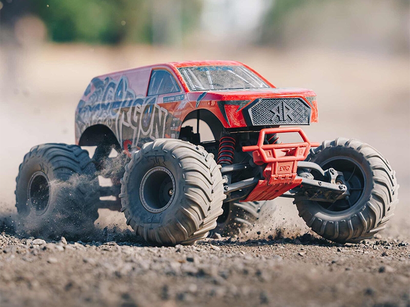 Arrma Gorgon MT RTR w/8.4v Batt/USB Charger Red C-ARA3230ST2