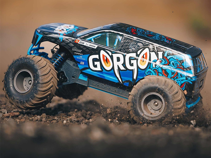 Arrma Gorgon MT RTR (no Battery/Charger) Blue C-ARA3230T1