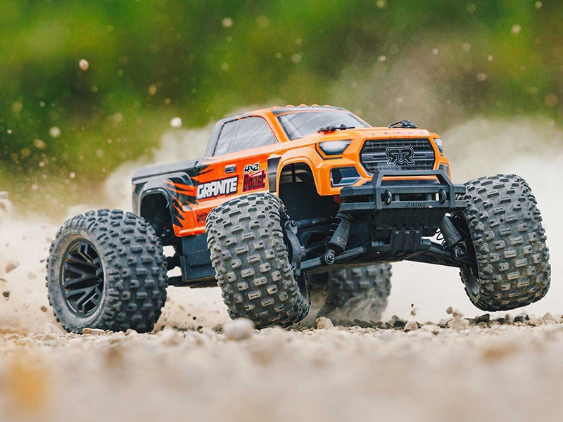 Arrma 1/10 GRANITE 4X2 BOOST MEGA 550 Brushed Monster Truck RTR - Orange C-ARA4102V4T1