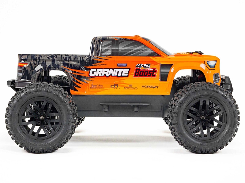 Arrma 1/10 GRANITE 4X2 BOOST MEGA 550 Brushed Monster Truck RTR - Orange C-ARA4102V4T1