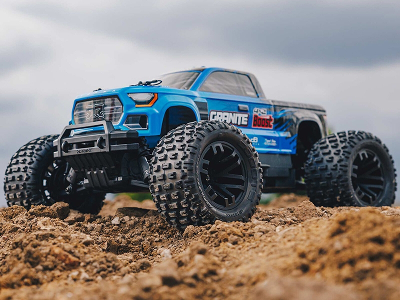 Arrma 1/10 GRANITE 4X2 BOOST MEGA 550 Brushed Monster Truck RTR - Blue C-ARA4102V4T2