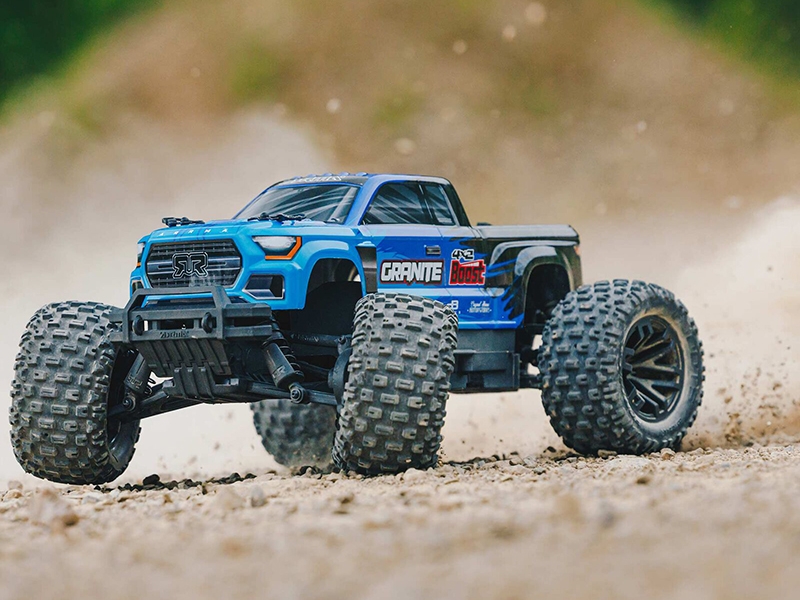 Arrma 1/10 GRANITE 4X2 BOOST MEGA 550 Brushed Monster Truck RTR - Blue C-ARA4102V4T2