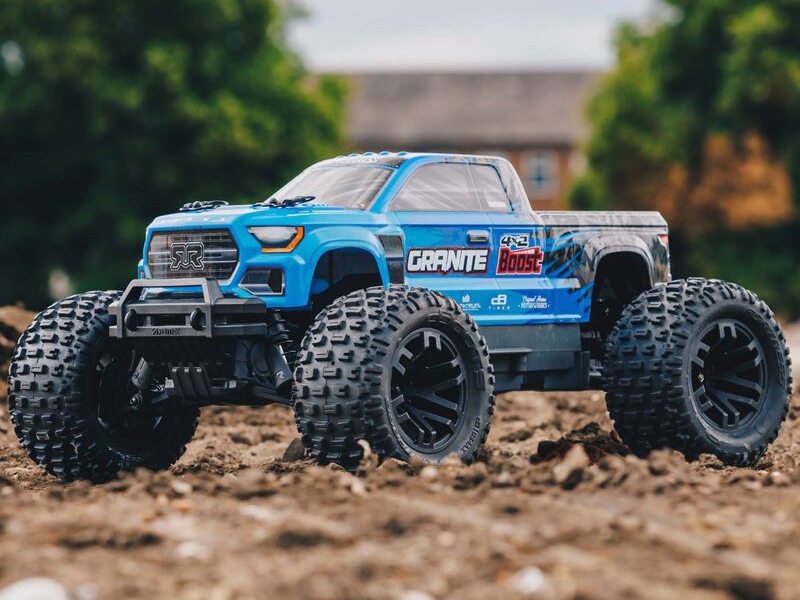 Arrma 1/10 GRANITE 4X2 BOOST MEGA 550 Brushed Monster Truck RTR - Blue C-ARA4102V4T2