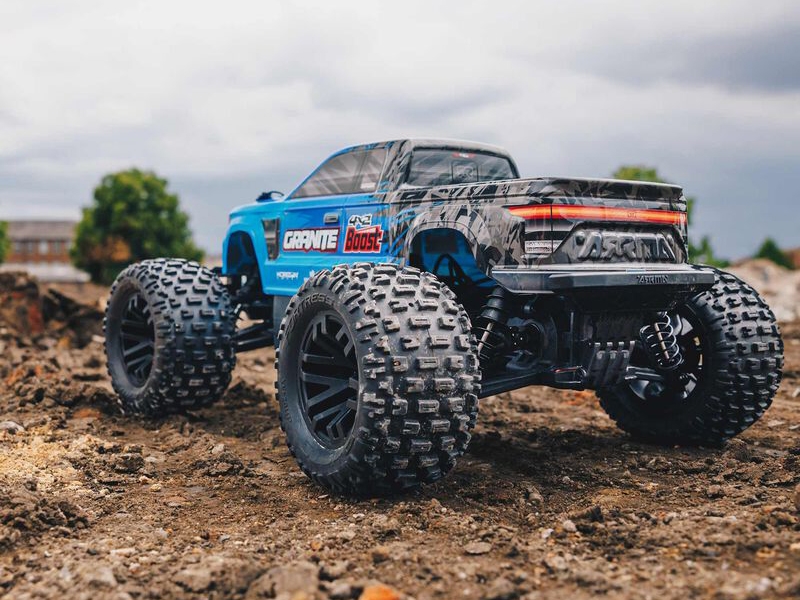 Arrma 1/10 GRANITE 4X2 BOOST MEGA 550 Brushed Monster Truck RTR - Blue C-ARA4102V4T2