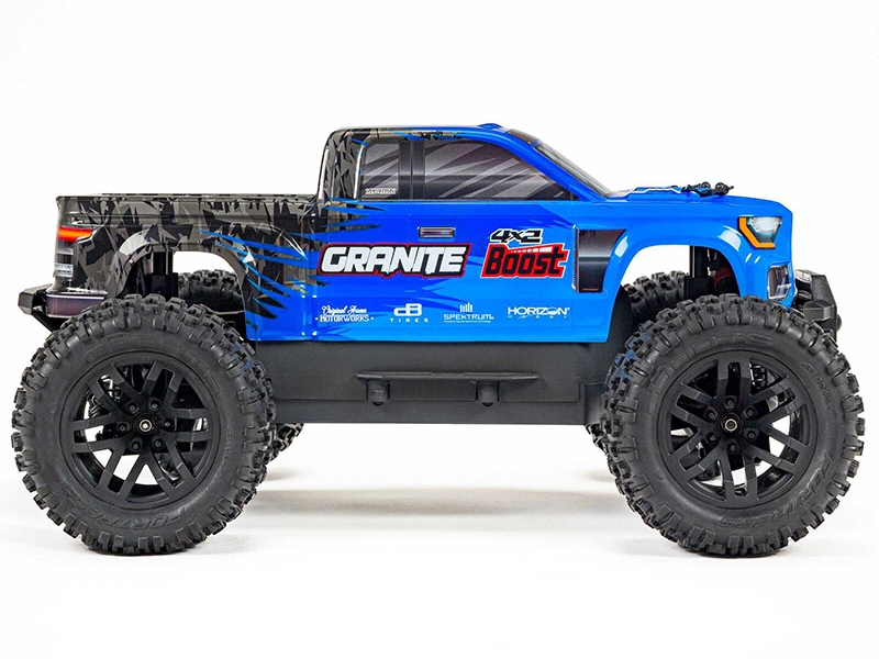 Arrma 1/10 GRANITE 4X2 BOOST MEGA 550 Brushed Monster Truck RTR - Blue C-ARA4102V4T2