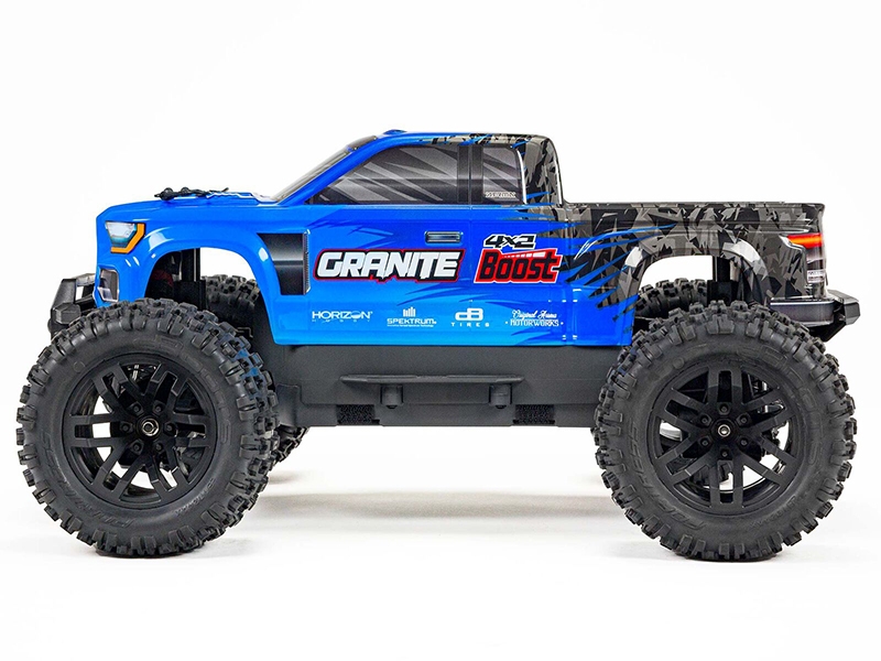 Arrma 1/10 GRANITE 4X2 BOOST MEGA 550 Brushed Monster Truck RTR - Blue C-ARA4102V4T2