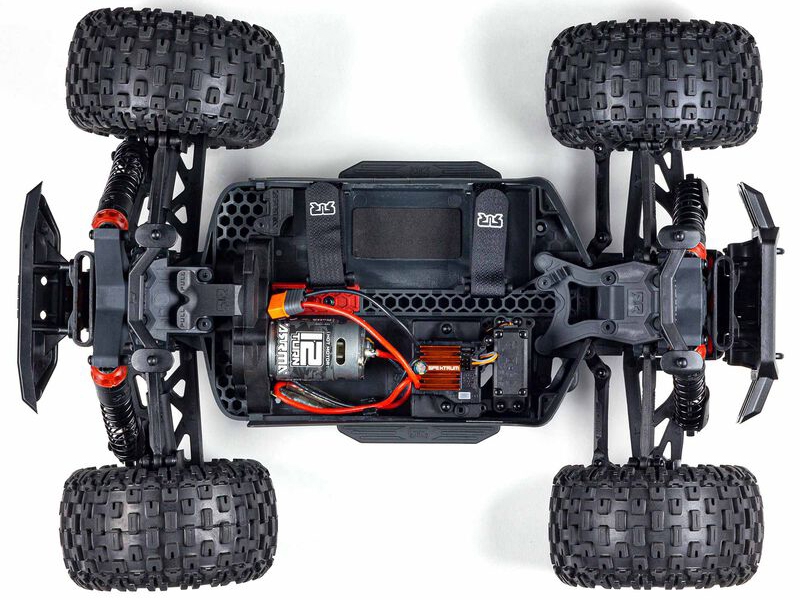 Arrma 1/10 GRANITE 4X2 BOOST MEGA 550 Brushed Monster Truck RTR - Blue C-ARA4102V4T2