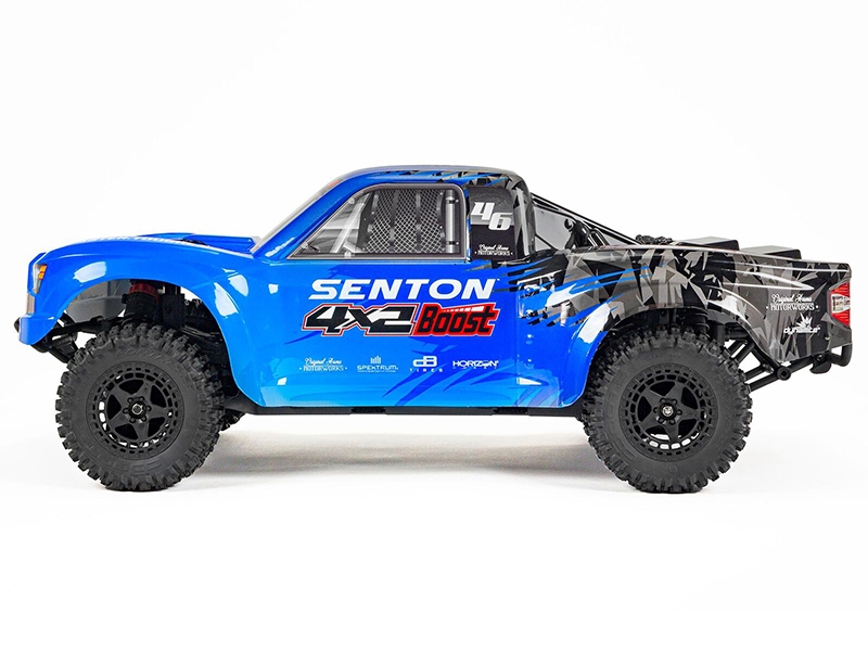 Arrma 1/10 SENTON 4X2 BOOST MEGA 550 Brushed Monster Truck RTR with Battery and Charger  - Blue C-ARA4103SV4T2