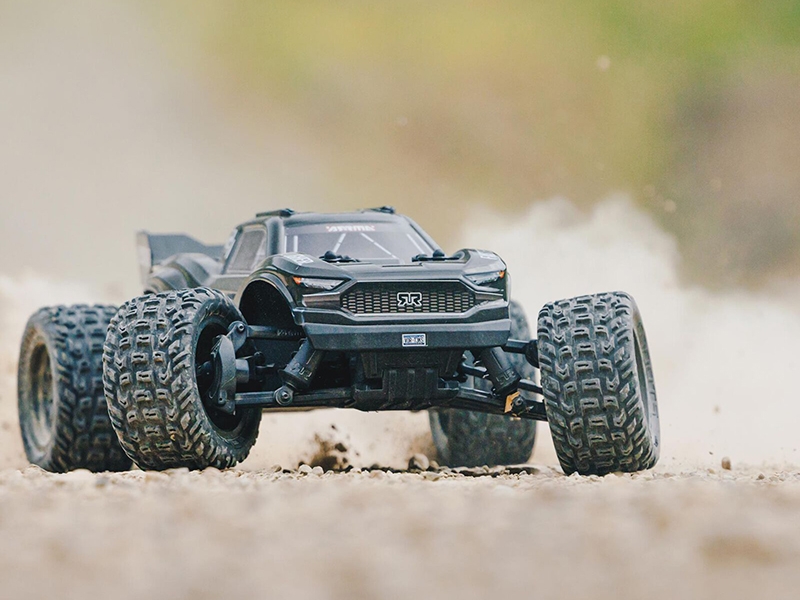 Arrma 1/10 VORTEKS 4X2 BOOST MEGA 550 Brushed Stadium Truck RTR with Battery and Charger - Gun Metal C-ARA4105SV4T2