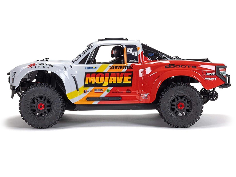 Arrma 1/8 MOJAVE 4X4 4S BLX Desert Truck RTR - White C-ARA4404T1