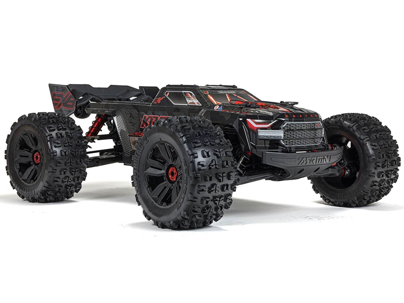 Arrma 1/5 Kraton 4X4 8S BLX EXB Brushless Monster Truck RTR, Black C-ARA5808V2T1