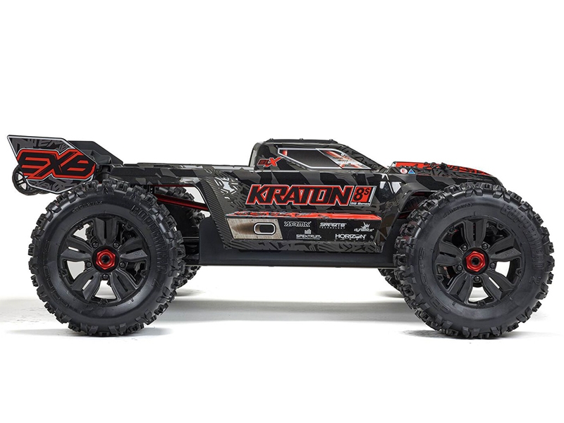 Arrma 1/5 Kraton 4X4 8S BLX EXB Brushless Monster Truck RTR, Black C-ARA5808V2T1