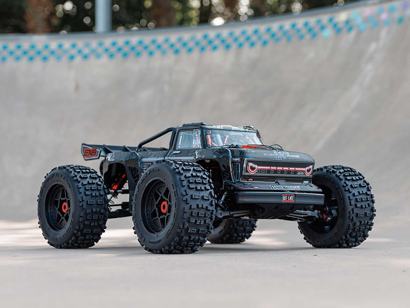 Arrma 1/5 Outcast 4X4 8S BLX EXB Brushless Stunt Truck RTR, Black  C-ARA5810V2T1