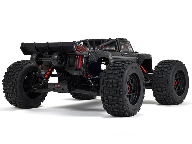 Arrma 1/5 Outcast 4X4 8S BLX EXB Brushless Stunt Truck RTR, Black  C-ARA5810V2T1