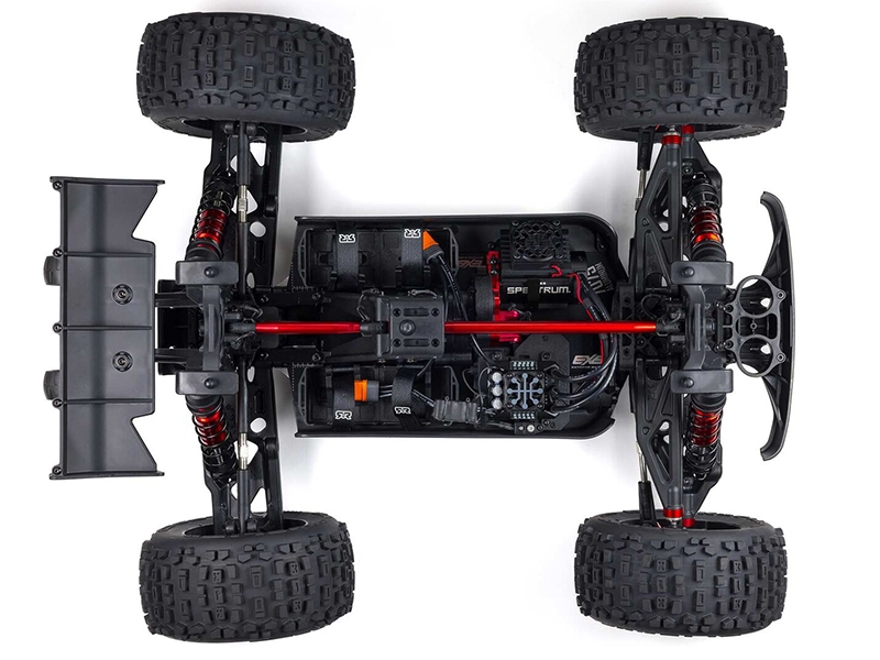 Arrma 1/5 Outcast 4X4 8S BLX EXB Brushless Stunt Truck RTR, Black  C-ARA5810V2T1