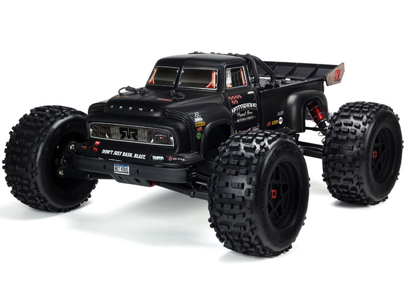 Arrma NOTORIOUS 6S V5 BLX - Black C-ARA8611V5T1