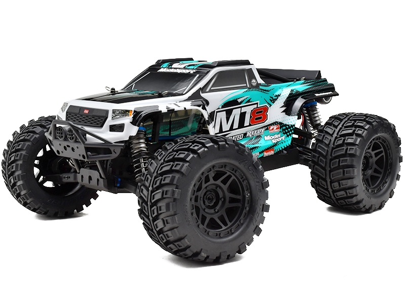 Associated Rival MT8 RTR Truck Brushless 6s - Teal AS20521