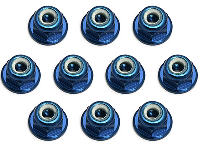 Associated FT Blue 3mm Locknut AS25392