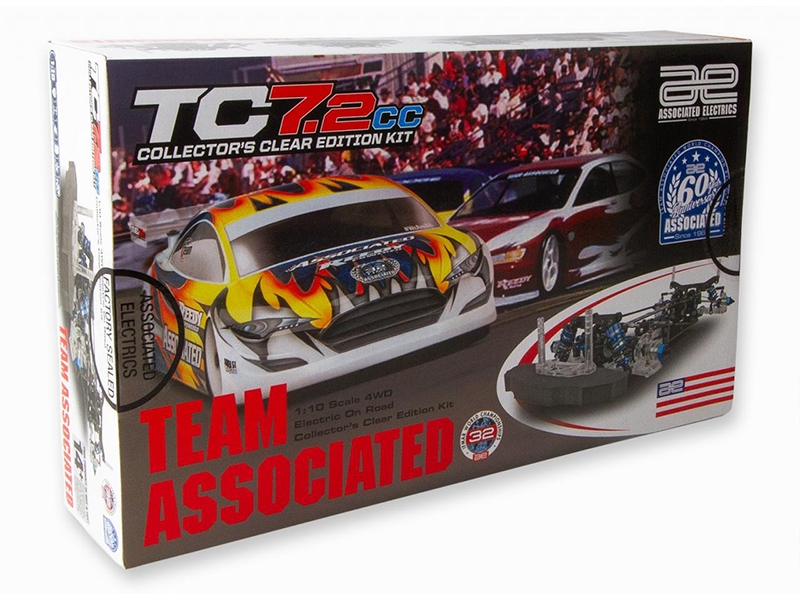 Team Associated TC7.2CC Clear Kit AS30140