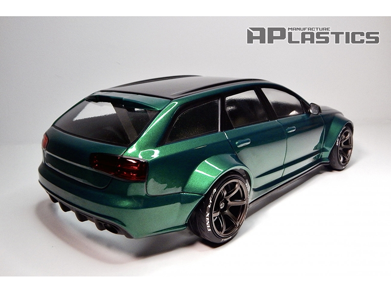 APlastics Audi RS6 Avant Clear Bodyshell RS6