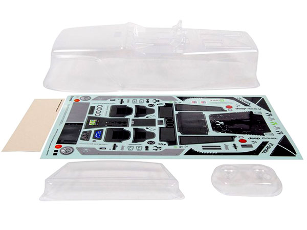 Axial Jeep Wrangler Rock Racer Body - .040'' (Clear) - Body Only  Z-AX04038