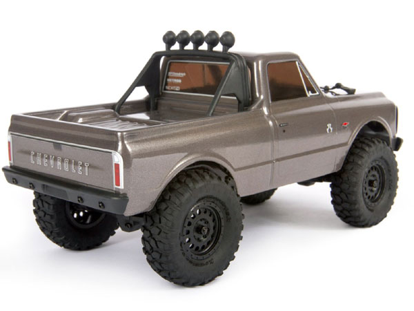 Axial 1/24 SCX24 1967 Chevrolet C10 4WD Truck Brushed RTR - Silver C-AXI00001T2