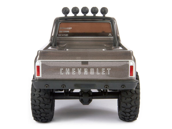 Axial 1/24 SCX24 1967 Chevrolet C10 4WD Truck Brushed RTR - Silver C-AXI00001T2