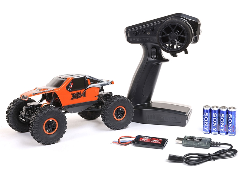 Axial 1/24 AX24 XC-1 4WS Crawler Brushed RTR - Orange C-AXI00003T2