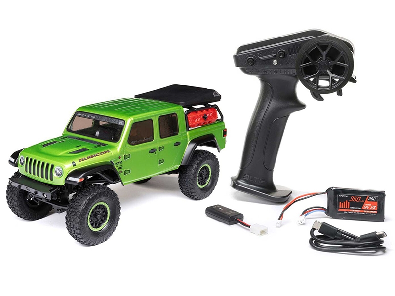 Axial SCX24 Jeep Gladiator 4WD Rock Crawler RTR - Green C-AXI00005V2T3