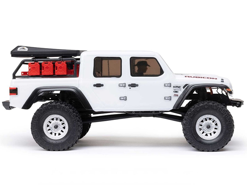 Axial SCX24 Jeep Gladiator 4WD Rock Crawler RTR - White C-AXI00005V2T4