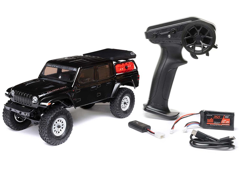 Axial SCX24 Jeep Gladiator 4WD Rock Crawler RTR - Black C-AXI00005V2T5