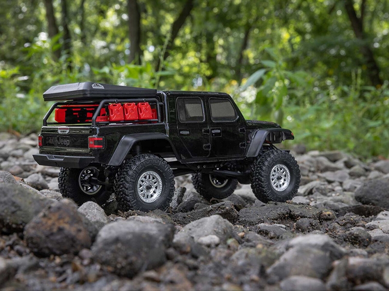 Axial SCX24 Jeep Gladiator 4WD Rock Crawler RTR - Black C-AXI00005V2T5