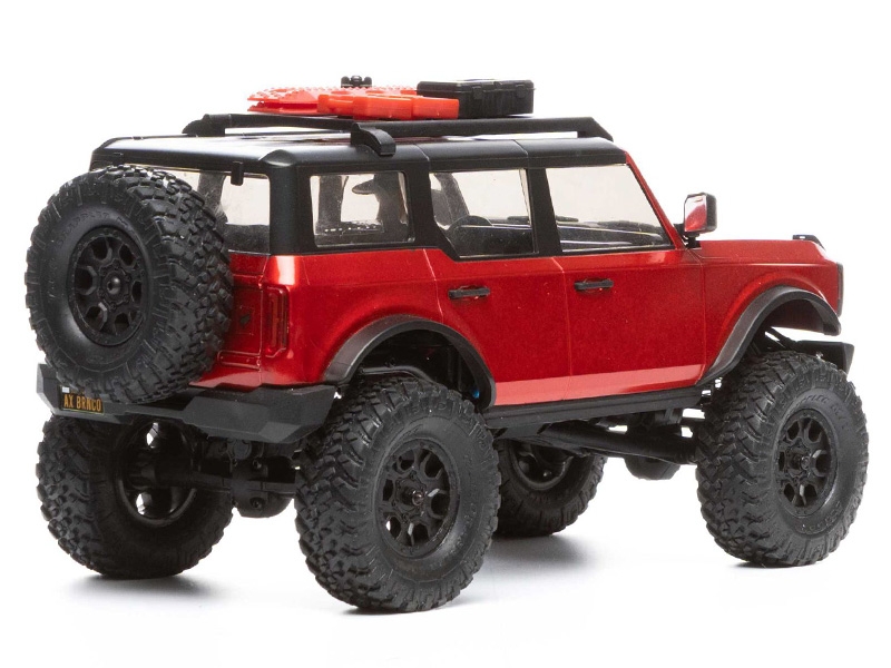 Axial SCX24 2021 Ford Bronco 4WD Truck Brushed RTR - Red C-AXI00006T1