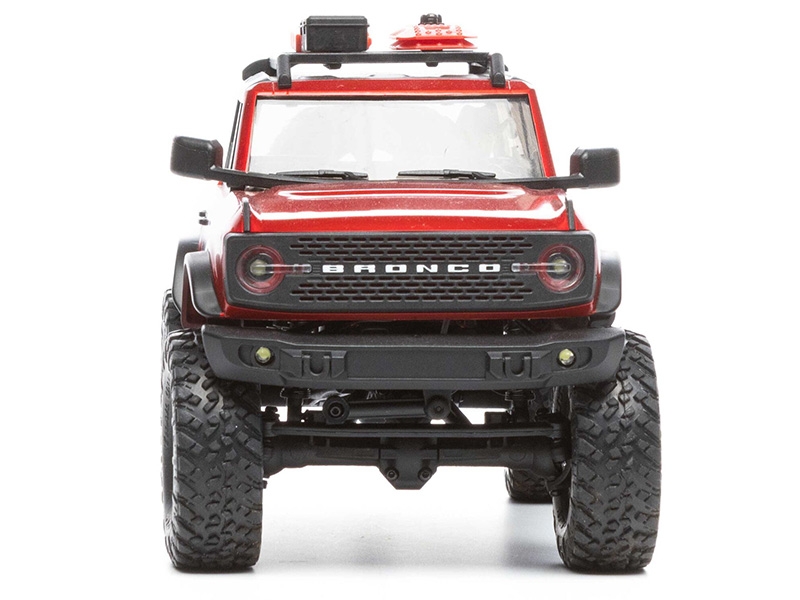 Axial SCX24 2021 Ford Bronco 4WD Truck Brushed RTR - Red C-AXI00006T1