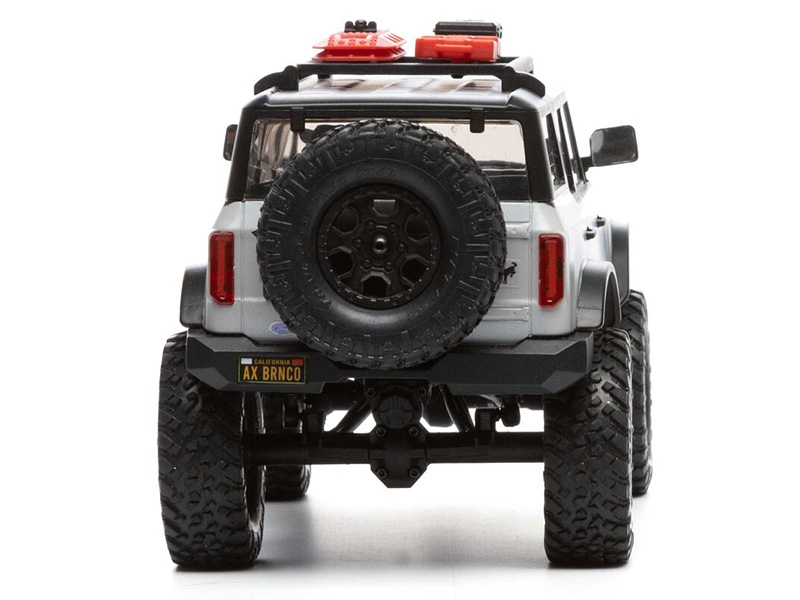 Axial SCX24 2021 Ford Bronco 4WD Truck Brushed RTR - Grey C-AXI00006T2