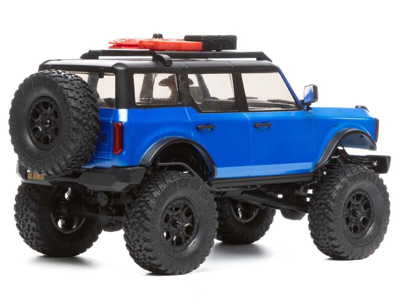 Axial SCX24 2021 Ford Bronco 4WD Truck Brushed RTR - Blue C-AXI00006T3