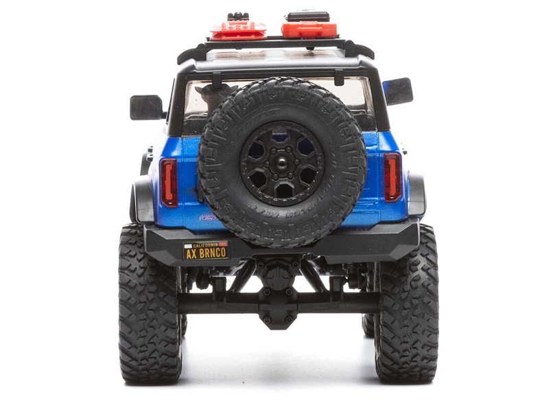 Axial SCX24 2021 Ford Bronco 4WD Truck Brushed RTR - Blue C-AXI00006T3