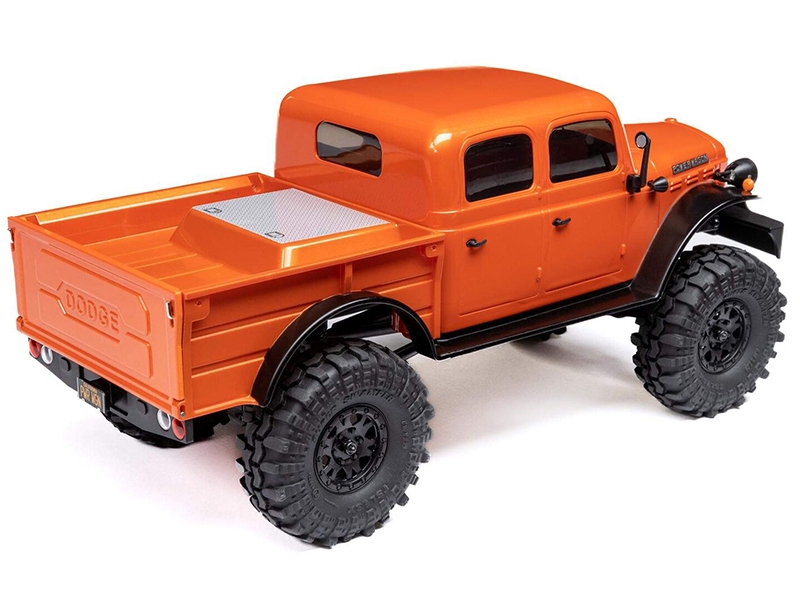 Axial 1/24 SCX24 Dodge Power Wagon 4WD Rock Crawler Brushed RTR - Orange C-AXI00007T1